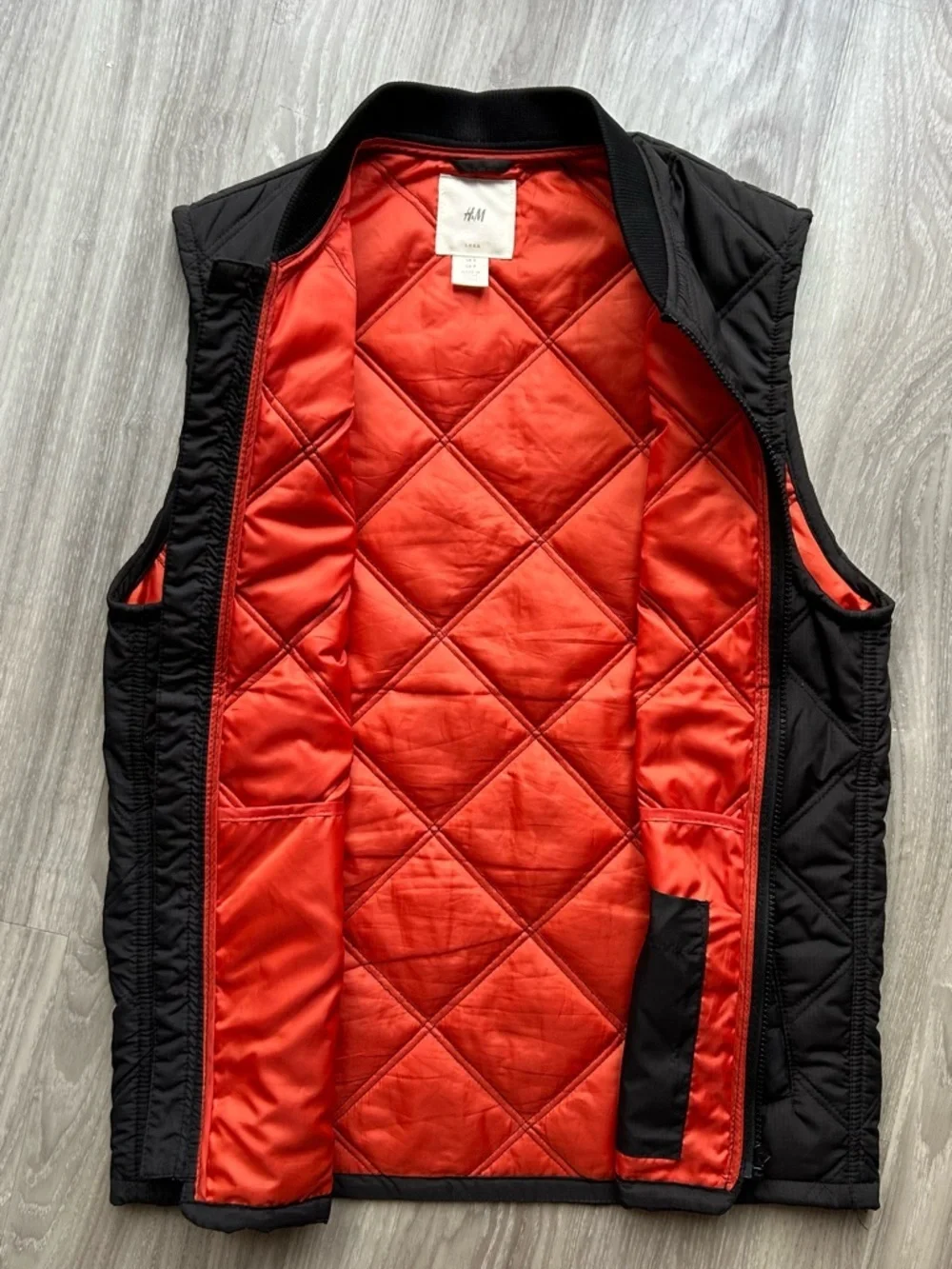 H&M quilted black
